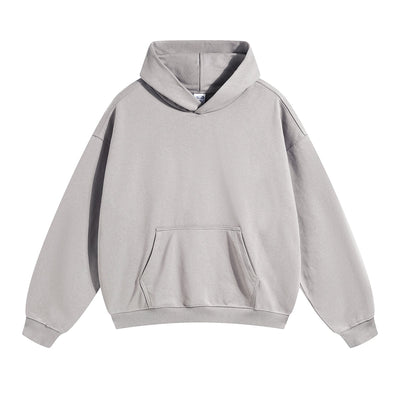 Women's Solid Color Heavyweight Hoodie-INNBLAC