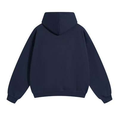 Women's Solid Color Heavyweight Hoodie-INNBLAC