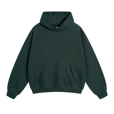 Women's Solid Color Heavyweight Hoodie-INNBLAC