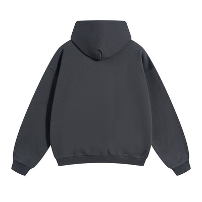 Women's Solid Color Heavyweight Hoodie-INNBLAC