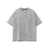 Stone Wash Thick Boxy T Shirt 8oz-INNBLAC