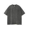 Stone Wash Thick Boxy T Shirt 8oz-INNBLAC