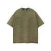 Stone Wash Thick Boxy T Shirt 8oz-INNBLAC