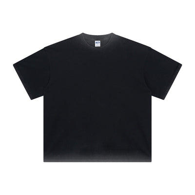 Women's Stone Wash Faded T Shirt 7.5oz-INNBLAC
