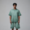 Stone Wash Faded T Shirt 7.5oz-INNBLAC