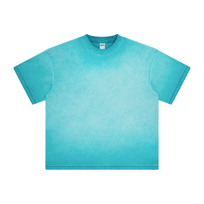 Women's Stone Wash Faded T Shirt 7.5oz-INNBLAC