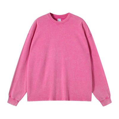 Stone Wash Oversized Sweatshirt