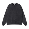Women's Stone Wash Long Sleeve T Shirt-INNBLAC