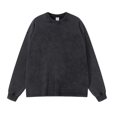 Stone Wash Oversized Sweatshirt