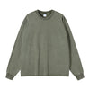 Women's Stone Wash Long Sleeve T Shirt-INNBLAC
