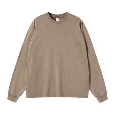 Stone Wash Oversized Sweatshirt