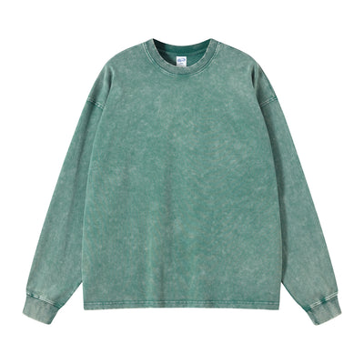 Stone Wash Oversized Sweatshirt