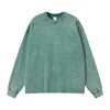Women's Stone Wash Long Sleeve T Shirt-INNBLAC