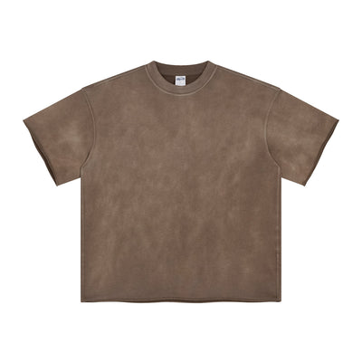 Stone Wash Super Heavyweight T Shirt 10.5oz-INNBLAC
