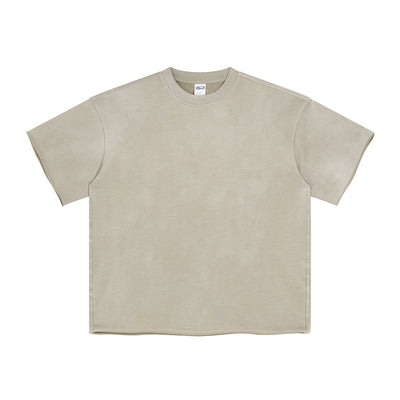Stone Wash Super Heavyweight T Shirt 10.5oz-INNBLAC