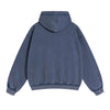 Stone Washed Double Slider Zip Hoodie-INNBLAC