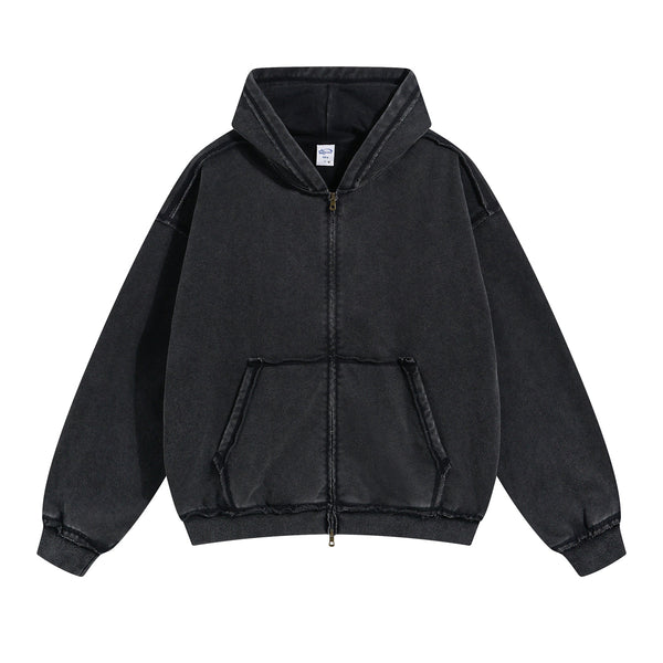 Worship Him Christian Y2k Double Slider Zip Hoodie-INNBLAC