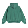 Stone Washed Double Slider Zip Hoodie-INNBLAC