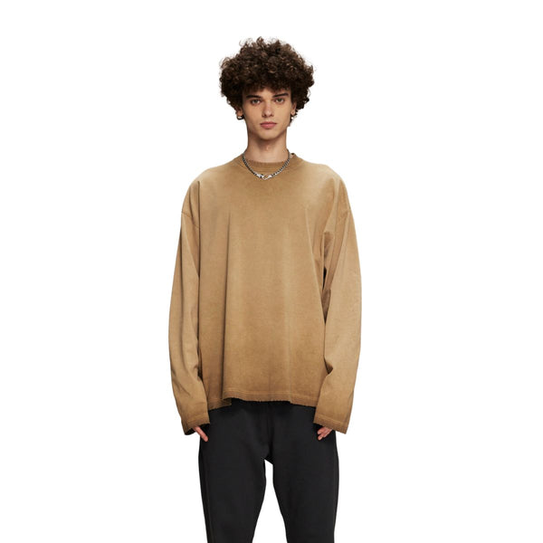 Vintage Wash Distressed Sweatshirt