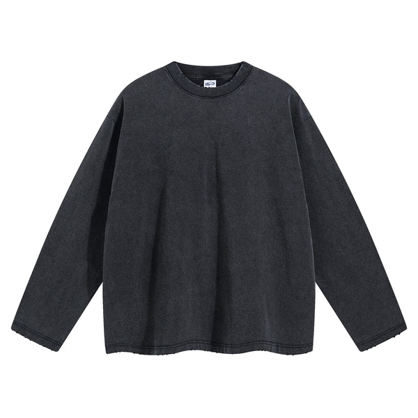 Vintage Wash Distressed Sweatshirt