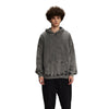 Washed Distressed Thick Hoodie