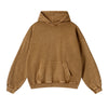 Women's Washed Distressed Thick Hoodie-INNBLAC