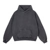 Washed Distressed Thick Hoodie