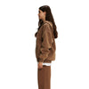 Women's Washed Double Slider Zip Hoodie-INNBLAC