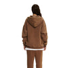 Women's Washed Double Slider Zip Hoodie-INNBLAC