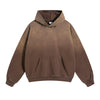 Washed Faded Distressed Hoodie