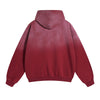 Women's Washed Faded Distressed Hoodie-INNBLAC