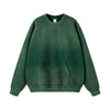 Washed French Terry Kangaroo Pocket Sweatshirt