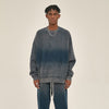 Washed French Terry Kangaroo Pocket Sweatshirt