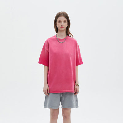 Women's Acid Wash Oversized T Shirt 7.5oz-INNBLAC