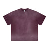 Women's Acid Wash Distressed T Shirt 7.5oz-INNBLAC