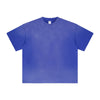 Women's Acid Wash Distressed T Shirt 7.5oz-INNBLAC