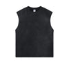 Women's Acid Wash Sleeveless T Shirt 7.5oz-INNBLAC