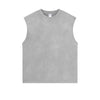 Women's Acid Wash Sleeveless T Shirt 7.5oz-INNBLAC