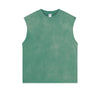 Women's Acid Wash Sleeveless T Shirt 7.5oz-INNBLAC