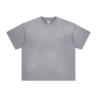 Stone Wash Women's Faded T Shirt 7.5oz-INNBLAC