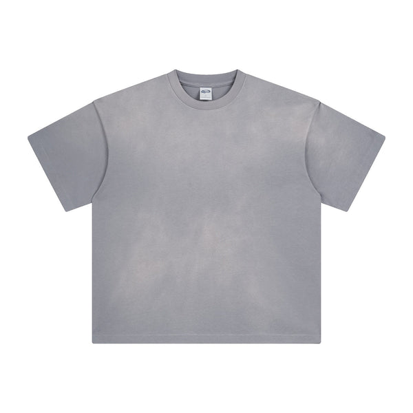 Stone Wash Women's Faded T Shirt 7.5oz-INNBLAC