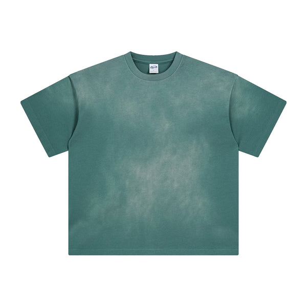 Stone Wash Women's Faded T Shirt 7.5oz-INNBLAC