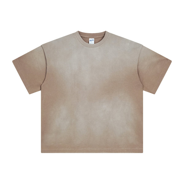 Stone Wash Women's Faded T Shirt 7.5oz-INNBLAC