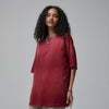 Stone Wash Women's Faded T Shirt 7.5oz-INNBLAC
