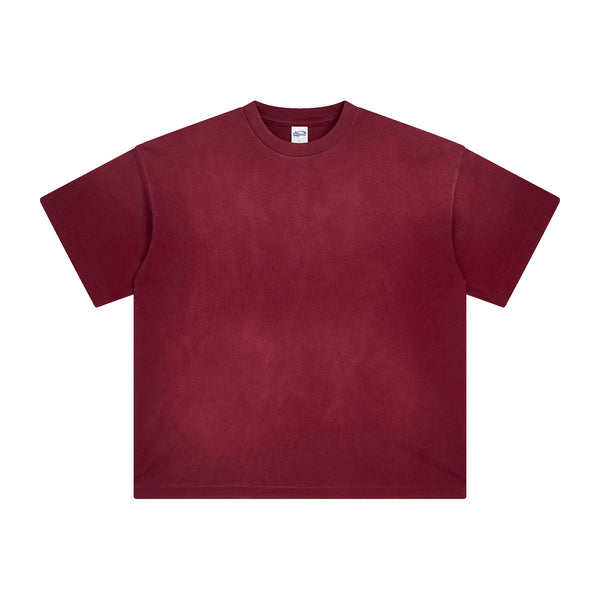 Stone Wash Women's Faded T Shirt 7.5oz-INNBLAC