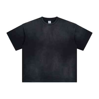 Stone Wash Women's Faded T Shirt 7.5oz-INNBLAC