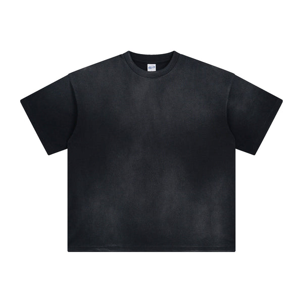 Stone Wash Women's Faded T Shirt 7.5oz-INNBLAC