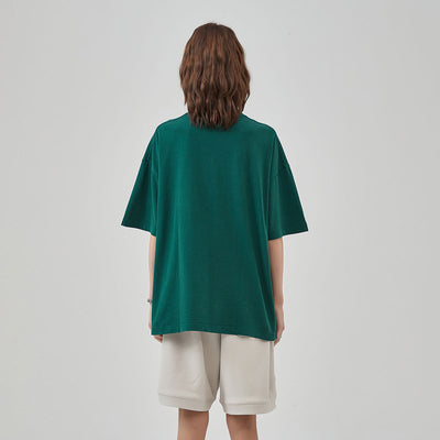 Women's Heavyweight Basic T Shirt 8oz-INNBLAC