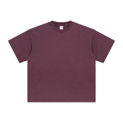 Women's Loose Fit Distressed T Shirt 7.5oz-INNBLAC