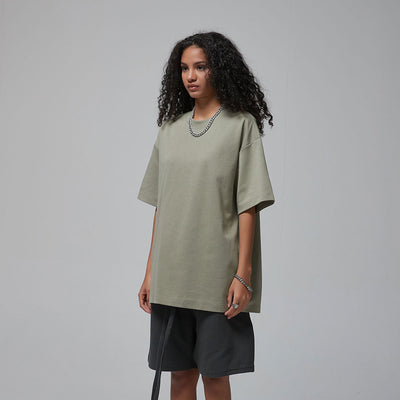 Women's Quick Dry Basic T Shirt 6.7oz-INNBLAC
